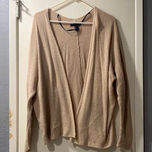 Tan cardigan